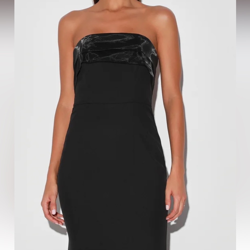 Elegant Black Dress - Picture 4 of 6